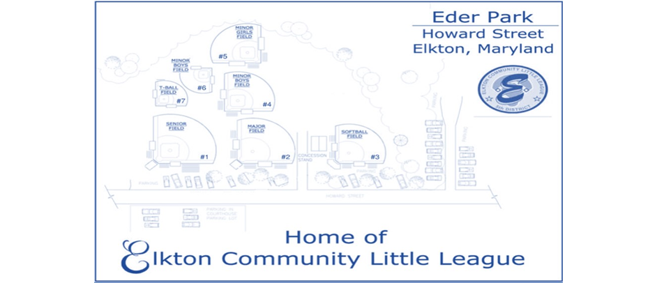Elkton Little League Complex Layout